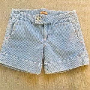 See Thru Soul stretchy jeans shorts